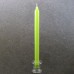 29cm Classic Column Rustic Dinner Candles - Kiwi / Lime Green